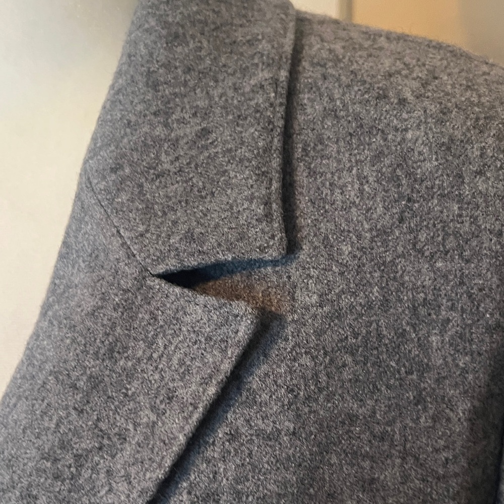 Pendleton Gray Wool Blazer Jacket Small - image 4